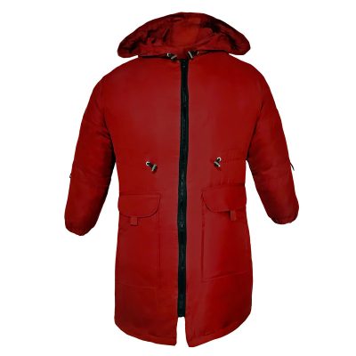 کاپشن زنانه مدل Jac-Red-01