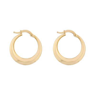 گوشواره طلا 18 عیار زنانه تاج مدل G298