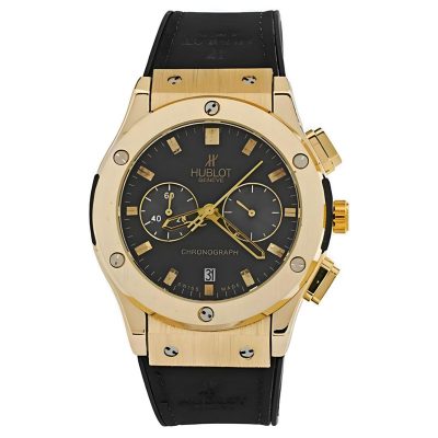 ساعت مچی عقربه‌ای کوارتز مردانه مدل Hub سه موتور فعال کورنوگراف 04