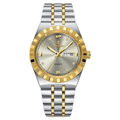 ساعت مچی عقربه‌ای کوارتز مردانه پوداگار مدل اسپرت تک موتوره دی دیت بند استیل کد A1